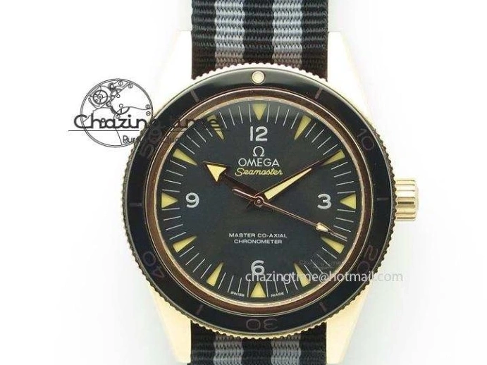 0123 Vibrant Seamaster 300 Master Co-Axial Liquidmetal V6F Best Edition RG On RG Bracelet A8400 (Free Nylon Strap) 8265